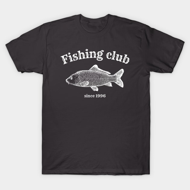 Fishing club fisherman graphic T-Shirt by PetLolly